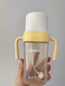 小土豆（potato）兒童水杯大寶寶直飲奶瓶吸管杯幼兒園開(kāi)學(xué)用1歲以上 300ml麥芽黃 曬單實(shí)拍圖