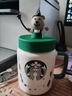 星巴克（Starbucks）星巴克杯子魔術(shù)師小熊梅森馬克杯帶蓋高顏值陶瓷早餐杯水杯牛奶杯 435ml魔術(shù)師小熊梅森陶瓷杯 曬單實(shí)拍圖