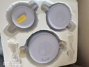 babycare寶寶輔食碗嬰兒注水保溫碗恒溫不銹鋼ppsu兒童寶寶餐具套裝禮盒 萌萌兔餐具禮盒-五件套 曬單實(shí)拍圖