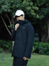 伯希和（Pelliot）[經(jīng)典3.0]戶外三合一沖鋒衣秋冬男女硬殼外套登山服115301054黑L 曬單實拍圖