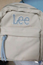 Lee雙肩包女士輕便小型背包出行媽咪包書(shū)包戶(hù)外短途旅行包 米灰色 曬單實(shí)拍圖