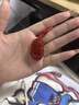 施華索尼亞天然紅瑪瑙十二生肖吊墜男女屬相玉佩掛件護身符 瑪瑙生肖牛 曬單實(shí)拍圖
