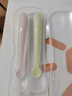 babycare嬰兒硅膠勺套裝 寶寶嬰幼兒輔食軟勺喂奶喂水專(zhuān)用 兒童果泥米粉勺 曬單實(shí)拍圖