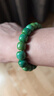 胖東來(lái)同款綠松石手串男士只此青千里江山桶珠盤(pán)玩女森系冷門(mén)文玩 千里江山松石手串【大珠款】 曬單實(shí)拍圖