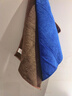 天氣不錯抹布洗車(chē)毛巾擦玻璃家政打掃衛生保潔家務(wù)清潔藍咖2條30*70 曬單實(shí)拍圖