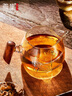 雅集玻璃公道杯帶不銹鋼過(guò)濾茶漏網(wǎng)套裝木把荷花金銀燒分茶器360ml 曬單實(shí)拍圖