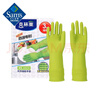 克林萊 山姆會(huì )員商店 進(jìn)口橡膠手套3副裝 天然橡膠 防滑專(zhuān)利 可接觸食品 【淺綠色】中號 曬單實(shí)拍圖