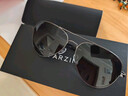 帕森（PARZIN）偏光太陽(yáng)鏡 男士經(jīng)典蛤蟆鏡飛行員墨鏡 安全開(kāi)車(chē)駕駛眼鏡 PZ8023 曬單實(shí)拍圖