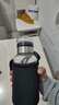 【送杯套】大容量加厚玻璃杯子便攜噸噸杯茶水分離帶杯套泡茶水杯 透明 1000ml噸噸桶 1只裝 曬單實(shí)拍圖