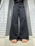IEF/愛(ài)依服褲子2025秋季新款韓版休閑通勤氣質(zhì)百搭顯瘦牛仔闊腿褲 曬單實(shí)拍圖