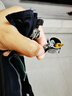鑄固 勞保工作服 工裝外套男女工人廠(chǎng)耐磨電車(chē)間汽修工地春秋款 藏青色【反光款】 175/XL 上衣 曬單實(shí)拍圖
