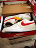 耐克男子休閑鞋COURT VISION LO NBA運動(dòng)鞋DM1187-101淺灰/大學(xué)紅42.5 曬單實(shí)拍圖