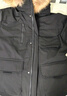 京東京造【進(jìn)口極寒系列】蓄熱鵝絨服男外套保暖三防羽絨服中長(cháng)款曜石黑 曬單實(shí)拍圖