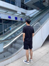 奧康男鞋秋季2025新款牛仔帆布鞋潮流厚底增高板鞋男士百搭休閑鞋 熊貓黑 41 曬單實(shí)拍圖