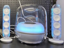哈曼卡頓 音樂(lè )水晶五代 流光版 藍牙音箱 電腦桌搭 居家藝術(shù)音響 家用音響 電競游戲音箱 教師節禮物 水晶5 曬單實(shí)拍圖