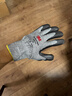 3M手套  防切割 防護手套 防滑透氣 園藝裁剪搬運凃掌  機械耐磨勞保手套 yzle 五級防割型L3 M 灰色一副 紙卡裝 曬單實(shí)拍圖