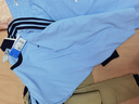阿迪達斯 （adidas）三葉草系列 女 CC LS TEE W 長(cháng)袖 JM8011 粉藍色 L 曬單實(shí)拍圖
