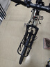 fmfxtr山地自行車(chē)前貨架前叉貨架鋼制適合所有V剎碟剎鋁合金支撐架 升級鋁合金前貨架+菜籃 曬單實(shí)拍圖