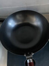 佩爾森章丘炒鍋老式無(wú)涂層深氮精鐵不粘炒菜鍋家用圓底煎鍋燃氣專(zhuān)用32cm 曬單實(shí)拍圖