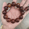端木玉麟正宗海南黃花梨手串2.0取芯滿(mǎn)紋高檔男士佛珠文玩禮品 大自然的鬼斧神工【顆顆滿(mǎn)紋】 精品級20mm＊12顆 曬單實(shí)拍圖
