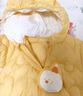 巴拉巴拉童裝嬰兒連體衣輕薄羽絨服寶寶衣服2025冬裝抱衣爬服男童女童萌趣 黃色雪人-白鴨絨 80 cm-充絨量41g 曬單實拍圖