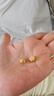 謝瑞麟（TSL）黃金轉運珠5D硬金足金花串珠不含手繩X4700-X4707 X4700-四瓣花 定價(jià)類(lèi)（約0.3g） 曬單實(shí)拍圖