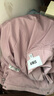森馬（Semir）防護外套|外套女中長(cháng)款拼色三防防風(fēng)秋潮酷寬松連帽上衣戶(hù)外 紫白色調00471 S 曬單實(shí)拍圖