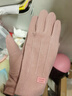 火炬人手套防寒 女士手套觸屏保暖戶(hù)外電動(dòng)車(chē)手套H3043粉 曬單實(shí)拍圖