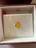 周生生黃金吊墜 玫瑰花 幸?；ㄕZ(yǔ)足金掛墜 不含項鏈72931P計價(jià) 3.25克 曬單實(shí)拍圖