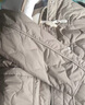 森馬（Semir）棉服女冬季仿羊羔毛馬甲牛角扣防潑水輕薄棉衣兩件套101724112008 曬單實(shí)拍圖