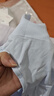 歐迪芬高腰內(nèi)褲女士內(nèi)褲純棉收腹10A抑菌桑蠶絲襠部透氣提臀三角褲4條XL 曬單實拍圖