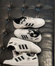 阿迪達斯 ADIDAS 三葉草 男女 運動(dòng) 休閑鞋 IH7830 黑/白 37碼UK4.5碼 曬單實(shí)拍圖