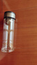 【?京東物流配送】高硼硅雙層玻璃杯大容量泡茶杯水杯子茶水分離 【雙層加厚】茶杯 350ml 1只 曬單實(shí)拍圖