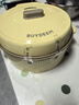 北鼎（Buydeem）電飯煲鍋具套裝 不粘鍋煎鍋火鍋奶鍋烤肉鍋輔食炒菜做飯 節日送禮 2件套|電飯煲+火鍋 3L 小鵝黃 曬單實(shí)拍圖