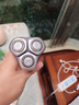 飛利浦（PHILIPS）剃須刀電動(dòng)2025年新品 3系旋風(fēng)PRO男士刮胡須刀 實(shí)用生日禮物送男友老公送父親 【柔和親膚丨敏感肌適用】紫色 曬單實(shí)拍圖