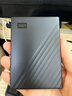 西部數據（WD）2TB 移動(dòng)硬盤(pán) USB3.0 My Passport隨行版2.5英寸 黑 機械硬盤(pán) 筆記本電腦外接 大容量加密存儲 曬單實(shí)拍圖
