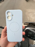 艾德加（Eddga）適用iphone17標準版手機殼磁吸液態(tài)硅膠全包圍保護套防摔帶掛繩手機鏈超薄高級感男女款外殼 草紫色-細磁吸液態(tài)硅膠-短掛繩 蘋(píng)果17 曬單實(shí)拍圖