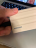 三星（SAMSUNG）2TB Type-c接口 移動(dòng)固態(tài)硬盤 T7 Shield 月幕白 NVMe讀速1050MB/s  手機(jī)直連筆記本外接 三防保護(hù) 曬單實(shí)拍圖