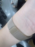 Apple/蘋(píng)果 46 毫米金色米蘭尼斯表帶 - S/M 原廠(chǎng)表帶 適用于44/45/46/49毫米的Apple Watch 曬單實(shí)拍圖