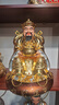 易緣財神爺擺件家用純黃銅財神爺神像店鋪招財文財神公司辦公室貼金財神 12寸高30厘米財神(貼金工藝) 曬單實(shí)拍圖