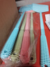 加品惠蒼蠅拍滅蠅神器蒼蠅拍子打蚊子混色10只裝QC-2256 曬單實(shí)拍圖