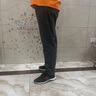 太子龍水洗棉休閑褲男士秋季新款商務(wù)休閑小腳舒適透氣直筒褲 灰色2XL 曬單實(shí)拍圖