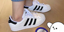 阿迪達(dá)斯adidas三葉草貝殼頭SUPERSTARII男女休閑鞋 IH8659 41碼 曬單實拍圖