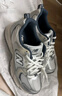 NEW BALANCE nb童鞋0-14歲男女兒童經(jīng)典百搭網(wǎng)面舒適防滑老爹鞋休閑運動(dòng)鞋530 【經(jīng)典熱銷(xiāo)款】白色/銀色530KA 31 （腳長(cháng)18.5cm） 曬單實(shí)拍圖