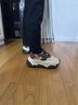 BFGN品牌牛皮男鞋2025秋冬季新款厚底老爹鞋男士運動(dòng)鞋增高休閑鞋子男 白色【皮面】-高端男鞋 41 皮鞋碼 曬單實(shí)拍圖