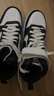NIKE 耐克童鞋 COURT BOROUGH MID 男女童中幫魔術(shù)貼兒童運動(dòng)休閑板鞋 曬單實(shí)拍圖