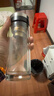 蘇泊爾（SUPOR）雙層玻璃杯辦公泡茶杯男女士茶水分離杯車載水杯子辦公泡茶杯子 曬單實(shí)拍圖