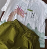 巴厘小豬兒童夏裝男童短袖兩件套夏季小男孩套裝新中式漢服端午節寶寶衣服 象牙白 90 曬單實(shí)拍圖