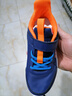 361°兒童運動(dòng)鞋男女童(3-12歲)防撞鞋頭密網(wǎng)休閑跑鞋 藍 32 曬單實(shí)拍圖
