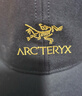 ARC'TERYX始祖鳥(niǎo) BIRD WORD CAP 男女同款 彎檐帽 24K BLACK/黑色 L-XL 曬單實(shí)拍圖